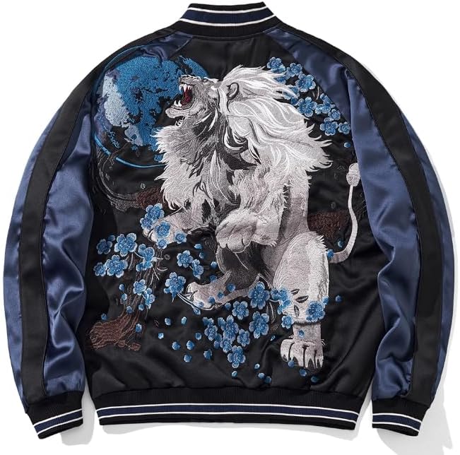 刺繍入り特攻ジャンバー 値引き中！新品ボア付きジャンバー 湘南乃風